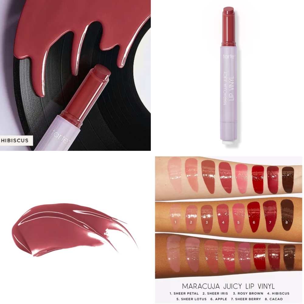 NIB! Tarte Lip Vinyl "Hibiscus" - Picture 9 of 13